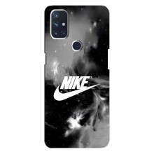 Чехол с логотипом Найк на OnePlus Nord N10 5G – Найк дымчатый