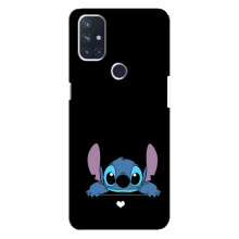Чехол с принтом Стич на OnePlus Nord N10 5G – Стич на черном