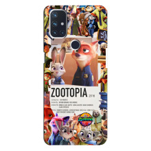 Чехол Зоотрополіс на OnePlus Nord N10 5G – Коллаж Зоо