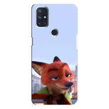 Чехол Зоотрополіс на OnePlus Nord N10 5G – Лис Ник