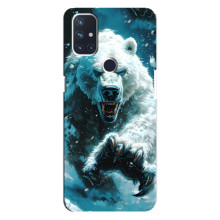 Чехол с картинкой «Хищники» для OnePlus Nord N10 5G – Медведь