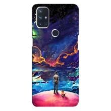 Космические Чехлы для Норд Н10 5G (VPrint) (Галактический вид)