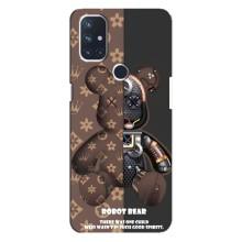 Круті Чохли Луі Віттон для OnePlus Nord N10 5G (AlphaPrint) (Ведмідь Луі Вітон)