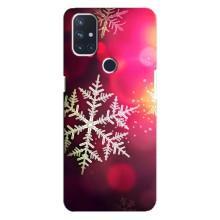 Новорічні Чохли для Норд Н10 5G (VPrint) (Сніжинка)
