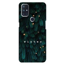 Новогодние, Праздничные Чехлы для OnePlus Nord N10 5G - 2024 год – Winter