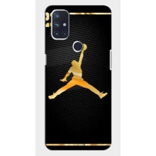 Силиконовый Чехол Nike Air Jordan на ВанПлас Норд Н10 (5G) (Джордан 23)