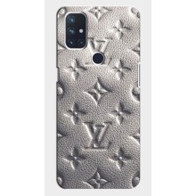 Текстурный Чехол Louis Vuitton для ВанПлас Норд Н10 (5G) – Бежевый ЛВ