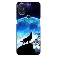 Защитные чехлы для Норд Н10 5G (AlphaPrint) (ХИТ продаж) ВОЛК (Волк на луну)