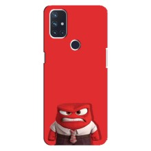 Чехол Головоломка для OnePlus Nord N100 - (AlphaPrint) (Гнев)