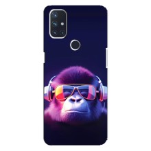 Чохол з Мавпами OnePlus Nord N100 - (AlphaPrint) – Стильна мавпа