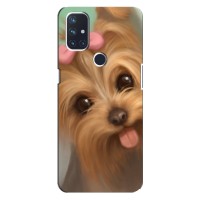 Чехол (ТПУ) Милые собачки для OnePlus Nord N100 – Йоршенский терьер