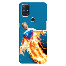 Чохол з принтом Фантастична четвірка для OnePlus Nord N100 – Людина-факел