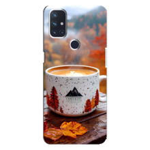Чохол з унікальним дизайном 'Осінь з кавою' для OnePlus Nord N100 – Кава на природі