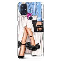 Силиконовый Чехол на OnePlus Nord N100 с картинкой Стильных Девушек (Мода)