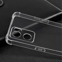 TPU чохол GETMAN Ease logo посилені кути Full Camera для OnePlus Nord N20 SE – Прозорий