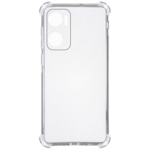 TPU чохол GETMAN Ease logo посилені кути Full Camera для OnePlus Nord N20 SE – Прозорий