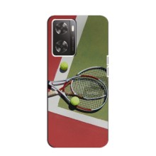 Чохли з прінтом Спортивна тематика для OnePlus Nord N20 SE – Ракетки теніс