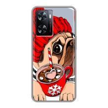 Чохли з собаками для OnePlus Nord N20 SE (VPrint) (Песик в шапці)