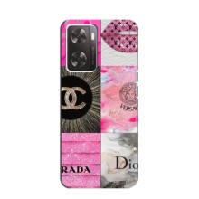 Чехол (Dior, Prada, YSL, Chanel) для OnePlus Nord N20 SE (Модница)