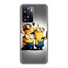 Чехол для Ребёнка на ВанПлас Норд 20СЕ (VPrint) – Три миньона