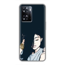 Чехол с печатью для OnePlus Nord N20 SE - (Мода) (AlphaPrint) – Красивая девочка