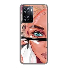 Чехол с печатью для OnePlus Nord N20 SE - (Мода) (AlphaPrint) – Макияж