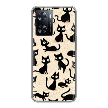 Чехол с рисунком кот на OnePlus Nord N20 SE