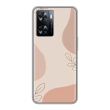 Чехол цветочный дизайн для OnePlus Nord N20 SE – Коричневый фон