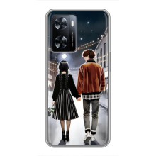 Чохол з дизайном Венздей 2 на OnePlus Nord N20 SE – Венздей і Тайлер