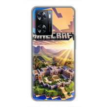 Чехол с картинками Майнкрафт для ВанПлас Норд 20СЕ – Minecraft