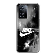 Чехол с логотипом Найк на OnePlus Nord N20 SE – Найк дымчатый