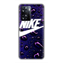 Чехол с логотипом Найк на OnePlus Nord N20 SE – Найк на фиолетовом