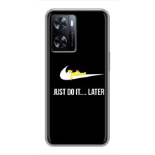 Чехол с логотипом Найк на OnePlus Nord N20 SE – Nike just do it