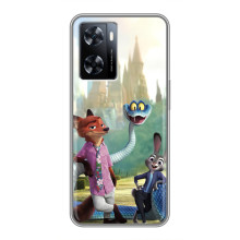 Чехол Зоотрополіс на OnePlus Nord N20 SE – Ник Джуди и змея