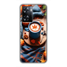 Чехол с уникальным дизайном «Осень с кофе» для OnePlus Nord N20 SE – Кофе и тыквы