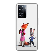 Силиконовый чехол с принтом Зоотрополіс для OnePlus Nord N20 SE – Джуди и Ник