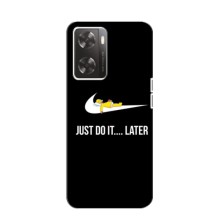 Силиконовый Чехол на OnePlus Nord N20 SE с картинкой Nike (Later)