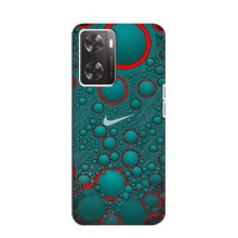 Силиконовый Чехол на OnePlus Nord N20 SE с картинкой Nike (Найк зеленый)