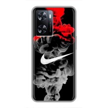 Силиконовый Чехол на OnePlus Nord N20 SE с картинкой Nike (Nike дым)