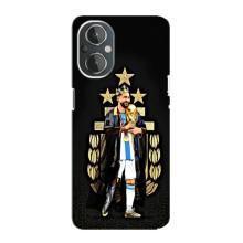Чехлы для OnePlus Nord N20 (Leo чемпион) (AlphaPrint) (Месси Король)