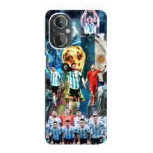 Чехлы Месси для OnePlus Nord N20 (AlphaPrint) (Аргентина Месси)