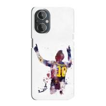 Чехлы Месси для OnePlus Nord N20 (AlphaPrint) (Messi Barca)