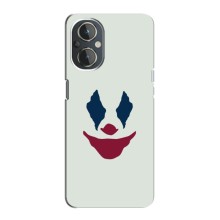 Чехлы с картинкой Джокера на OnePlus Nord N20 (Лицо Джокера)