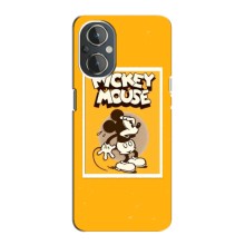 Чехлы с принтом Микки Маус на OnePlus Nord N20 (Испуганный Микки)