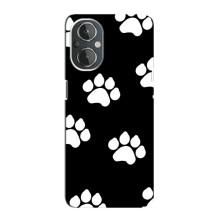 Чохли з собаками для OnePlus Nord N20 (VPrint) (Сліди собаки)