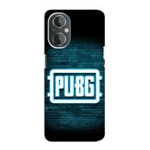 Чехол PUBG для ВанПлас Норд Н20 (AlphaPrint) (Лого PUBG)