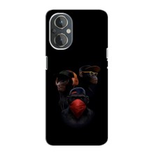 Чохол з Мавпами OnePlus Nord N20 - (AlphaPrint)