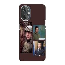 Чехол для OnePlus Nord N20 (AlphaPrint - с принтом Зеленского) – Президент