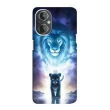 Чехол со Львом для OnePlus Nord N20 (VPrint) (Маленький лев)