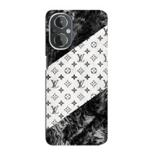 Чехол Стиль Louis Vuitton на OnePlus Nord N20 (LV на белом)